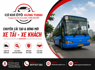Cải tạo xe bus thành phố thành xe 38 ghế